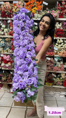Macarrão Flora Lilás - [1,50 Metro]